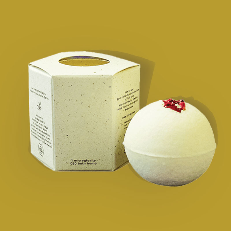CBD Bath Bomb Boxes Image 1