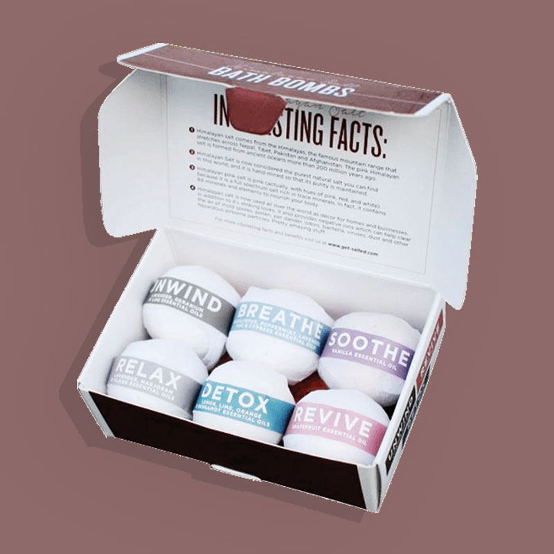 CBD Bath Bomb Boxes Image 1