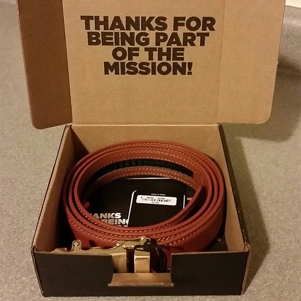 Custom Belt Packaging Boxes Image 1