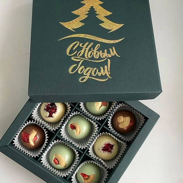 Custom Christmas Chocolate Boxes Image 1