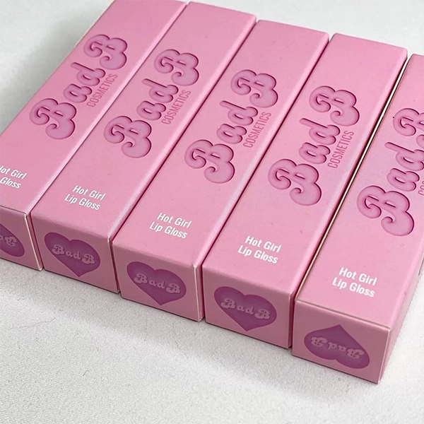 Pink Lip Gloss Packaging Image 1