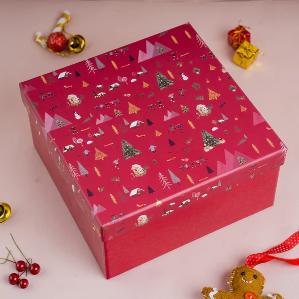 Christmas Boxes With Lids Image 1