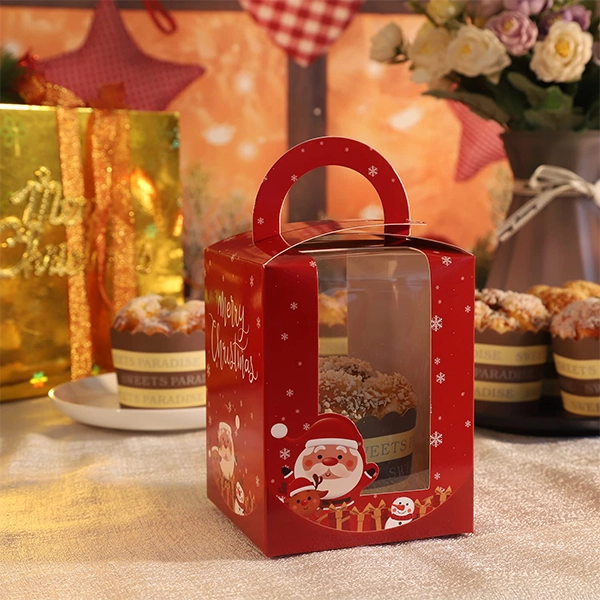 Christmas Cupcake Boxes Image 1