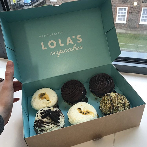 Custom Branded Cup Cake Boxes Image 1
