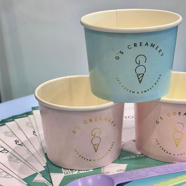 Custom Ice Cream Cups Image 1
