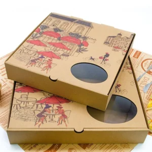 F-flute Pizza Window Boxes