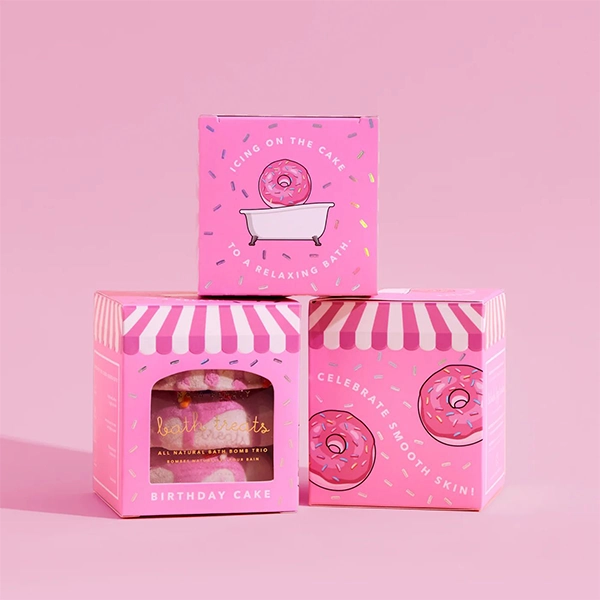 Pink Donut boxes Image 1