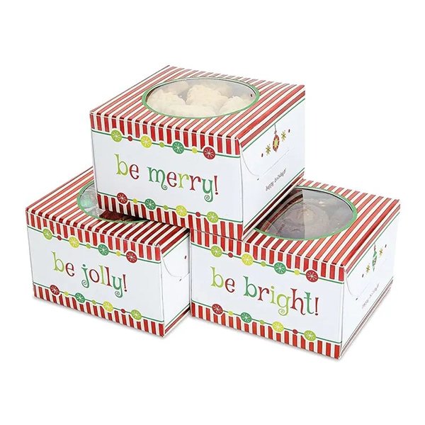 White Cookie Boxes Image 1