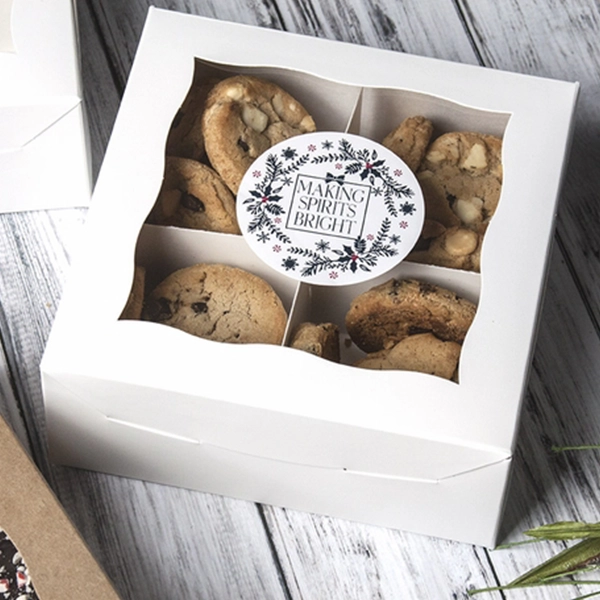 White Cookie Boxes Image 1
