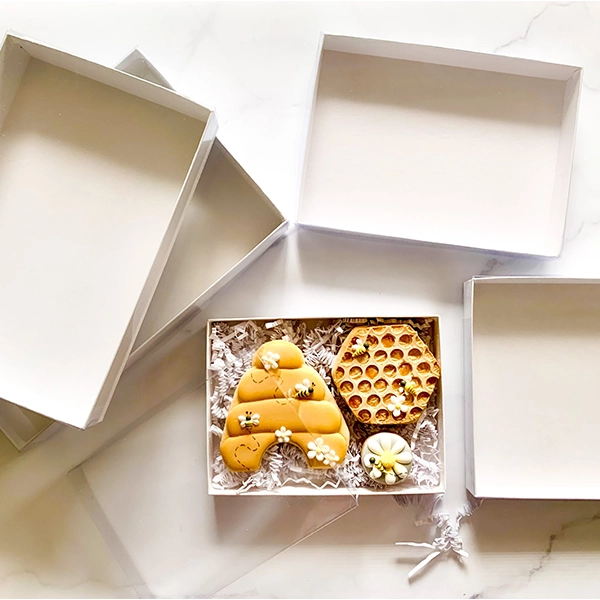 White Cookie Boxes Image 1