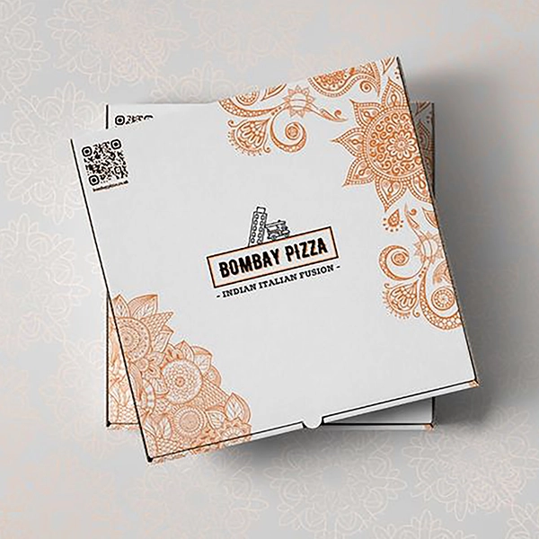 White Pizza Boxes Image 1