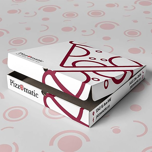 White Pizza Boxes Image 1